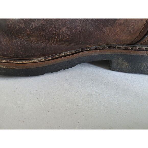Justin Leather Work Boots WK4960 Brown - Men Size 13 main image 9